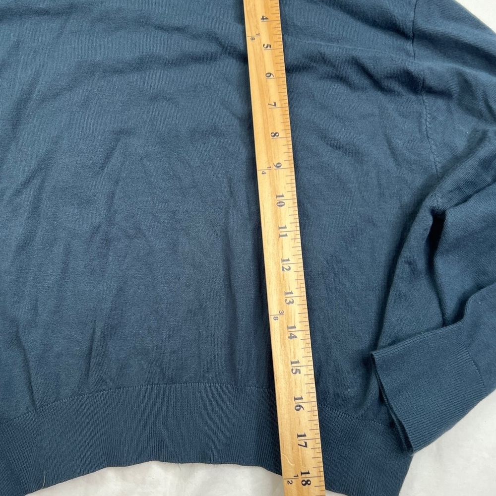 Zara Womens Stretch Dark Color High Neck Long Sleeve Top S A030323 - Picture 4 of 6